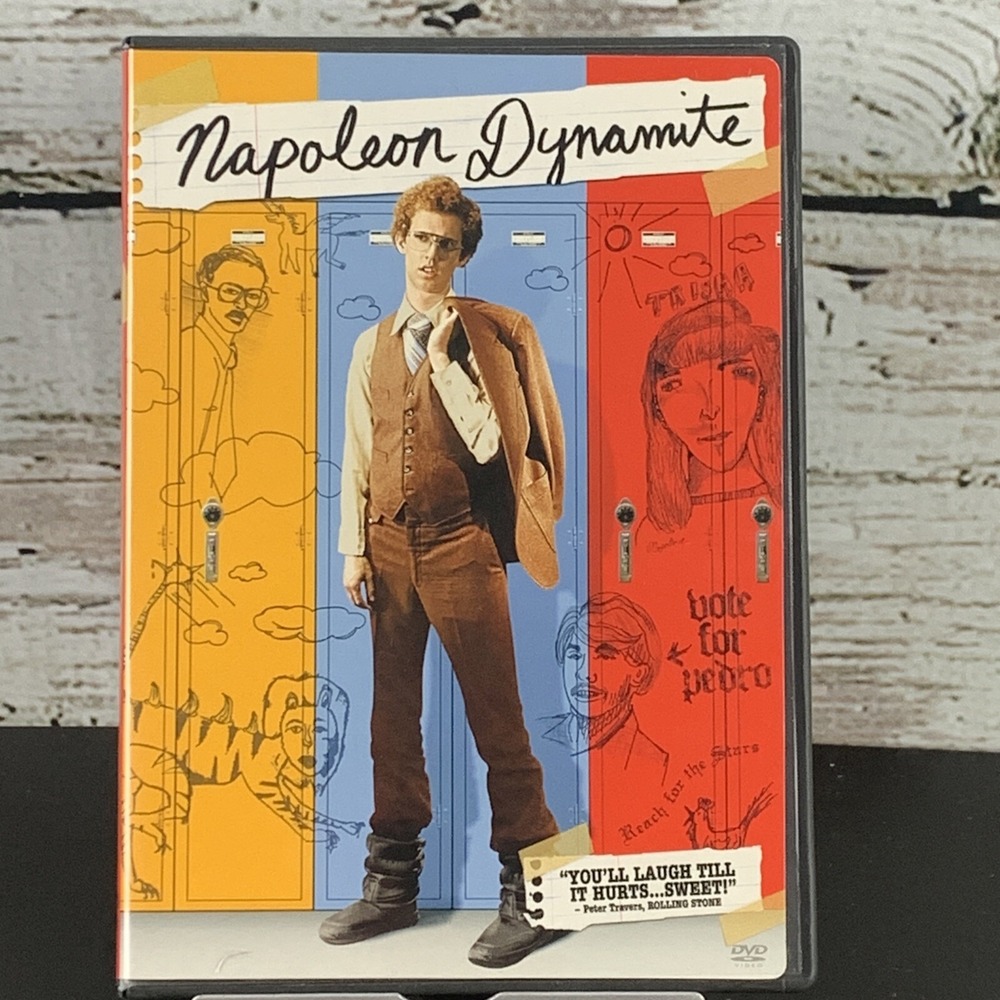 Napoleon Dynamite (DVD, 2004) Jon Heder, Efren Ramirez, Jon Gries,‎ Greg Hansen